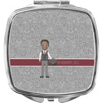 Lawyer / Attorney Avatar Compact Makeup Mirror (Personalized)