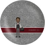 Lawyer / Attorney Avatar Melamine Plate (Personalized)