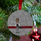 Lawyer / Attorney Avatar Metal Ball Ornament - Lifestyle