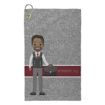 Lawyer / Attorney Avatar Microfiber Golf Towel - Small (Personalized)