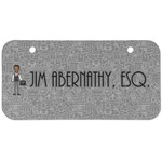 Lawyer / Attorney Avatar Mini/Bicycle License Plate (2 Holes) (Personalized)