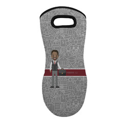 Lawyer / Attorney Avatar Neoprene Oven Mitt - Single w/ Name or Text