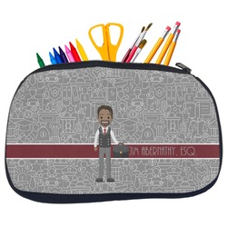 Lawyer / Attorney Avatar Neoprene Pencil Case - Medium w/ Name or Text