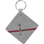 Lawyer / Attorney Avatar Diamond Plastic Keychain w/ Name or Text