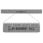 Lawyer / Attorney Avatar Plastic Ruler - 12" (Personalized)