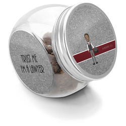 Lawyer / Attorney Avatar Puppy Treat Jar (Personalized)