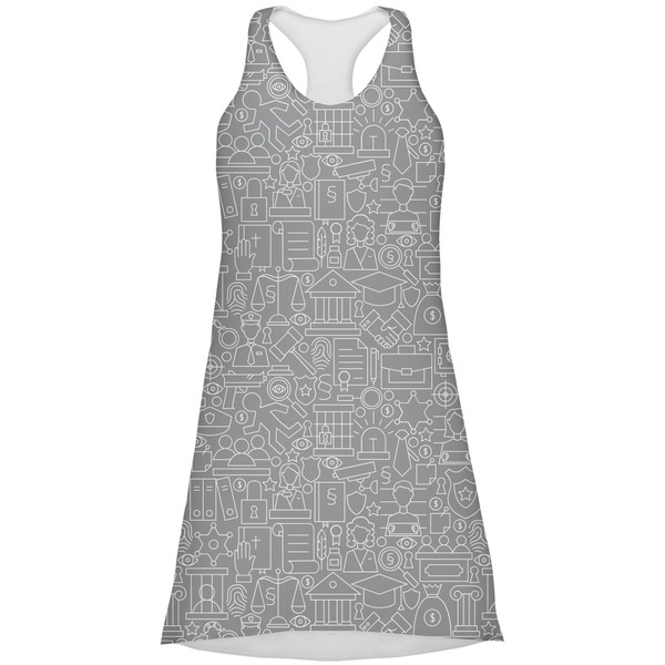 Custom Lawyer / Attorney Avatar Racerback Dress