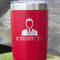 Lawyer / Attorney Avatar Red Polar Camel Tumbler - 20oz - Close Up