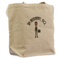Lawyer / Attorney Avatar Reusable Cotton Grocery Bag - Single (Personalized)