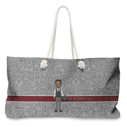Lawyer / Attorney Avatar Large Tote Bag with Rope Handles (Personalized)