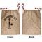 Lawyer / Attorney Avatar Santa Bag - Approval - Front