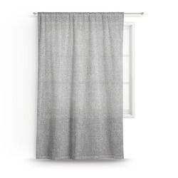Lawyer / Attorney Avatar Sheer Curtain - 50"x84"