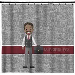 Lawyer / Attorney Avatar Shower Curtain - 71" x 74" (Personalized)