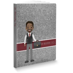 Lawyer / Attorney Avatar Softbound Notebook - 5.75" x 8" (Personalized)