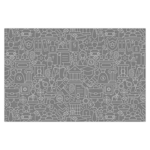 Custom Lawyer / Attorney Avatar X-Large Tissue Papers Sheets - Heavyweight