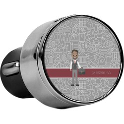 Lawyer / Attorney Avatar USB Car Charger (Personalized)