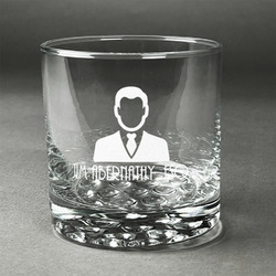 Lawyer / Attorney Avatar Whiskey Glass (Single) (Personalized)