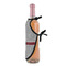 Lawyer / Attorney Avatar Wine Bottle Apron - DETAIL WITH CLIP ON NECK