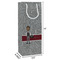 Lawyer / Attorney Avatar Wine Gift Bag - Dimensions