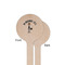 Lawyer / Attorney Avatar Wooden 6" Stir Stick - Round - Single Sided - Front & Back