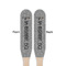 Lawyer / Attorney Avatar Wooden Food Pick - Paddle - Double Sided - Front & Back