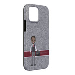 Lawyer / Attorney Avatar iPhone Case - Rubber Lined - iPhone 13 Pro Max (Personalized)