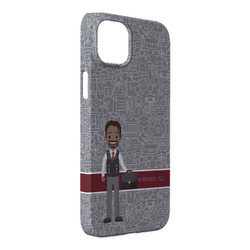Lawyer / Attorney Avatar iPhone Case - Plastic - iPhone 14 Pro Max (Personalized)