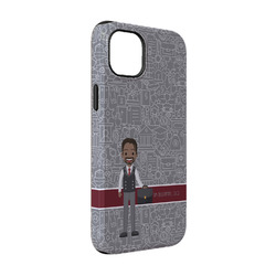 Lawyer / Attorney Avatar iPhone Case - Rubber Lined - iPhone 14 Pro (Personalized)