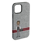 Lawyer / Attorney Avatar iPhone Case - Rubber Lined - iPhone 15 Pro Max (Personalized)