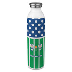 Football 20oz Stainless Steel Water Bottle - Full Print (Personalized)