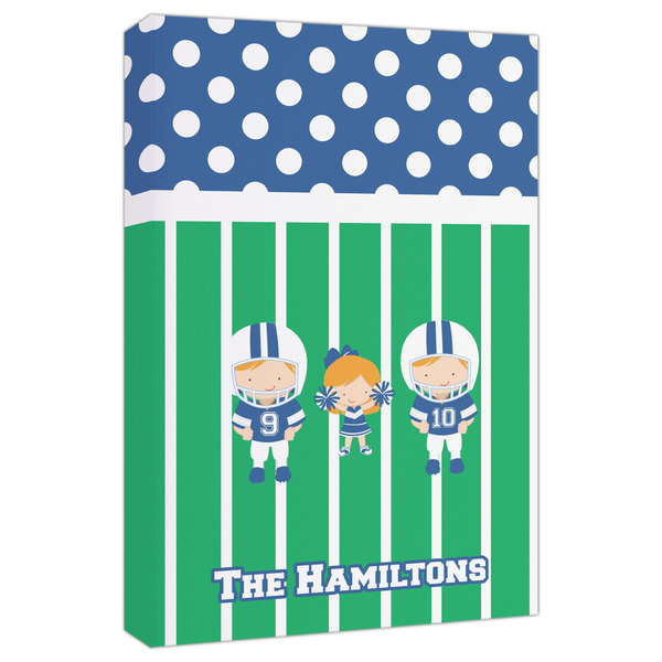 Custom Football Canvas Print - 20x30 (Personalized)