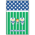 Football Wood Print - 20x30 (Personalized)