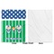Football Baby Blanket (Single Side - Printed Front, White Back)