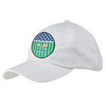 Football Baseball Cap - White (Personalized)