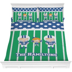 Football Comforter Set - Full / Queen (Personalized)