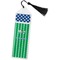 Football Bookmark with tassel - Flat