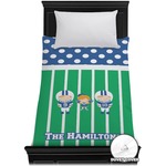 Football Duvet Cover - Twin (Personalized)