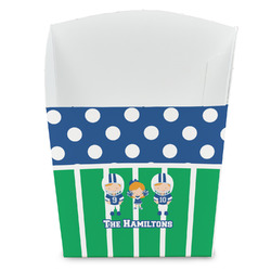 Football French Fry Favor Boxes (Personalized)