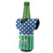 Football Jersey Bottle Cooler - ANGLE (on bottle)