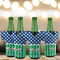 Football Jersey Bottle Cooler - Set of 4 - LIFESTYLE