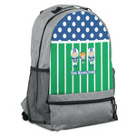 Football Backpack - Grey (Personalized)