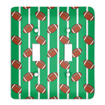 Football Light Switch Cover (2 Toggle Plate)