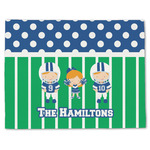 Football Single-Sided Linen Placemat - Single w/ Multiple Names