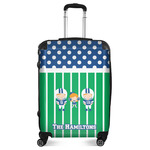 Football Suitcase - 24" Medium - Checked (Personalized)