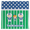 Football Microfiber Dish Rag - FRONT