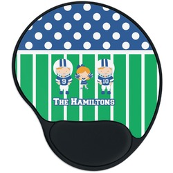 Football Mouse Pad with Wrist Support