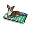 Football Outdoor Dog Beds - Medium - IN CONTEXT