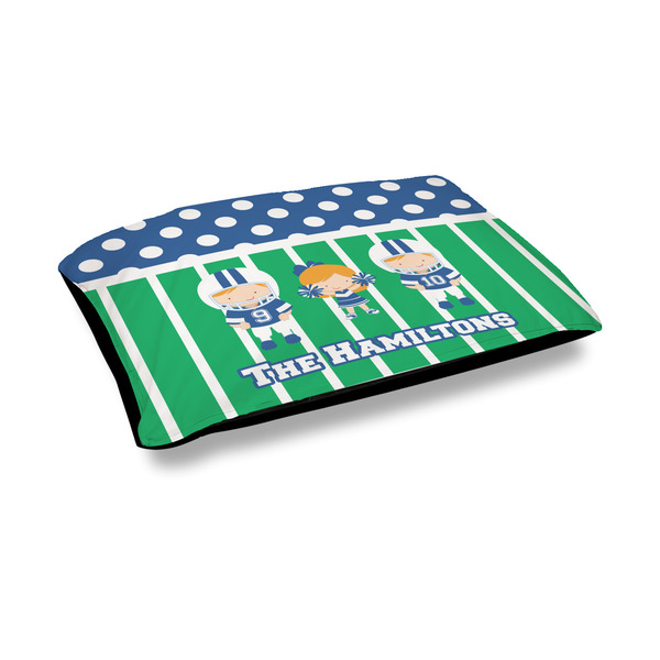 Custom Football Outdoor Dog Bed - Medium (Personalized)