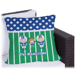 Football Outdoor Pillow - 16" (Personalized)