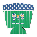 Football Party Cup Sleeve - with Bottom (Personalized)